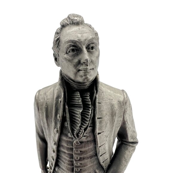 Lance Fine Pewter President James Monroe 1975 Petitto Figurine 4.75" - Picture 6 of 6